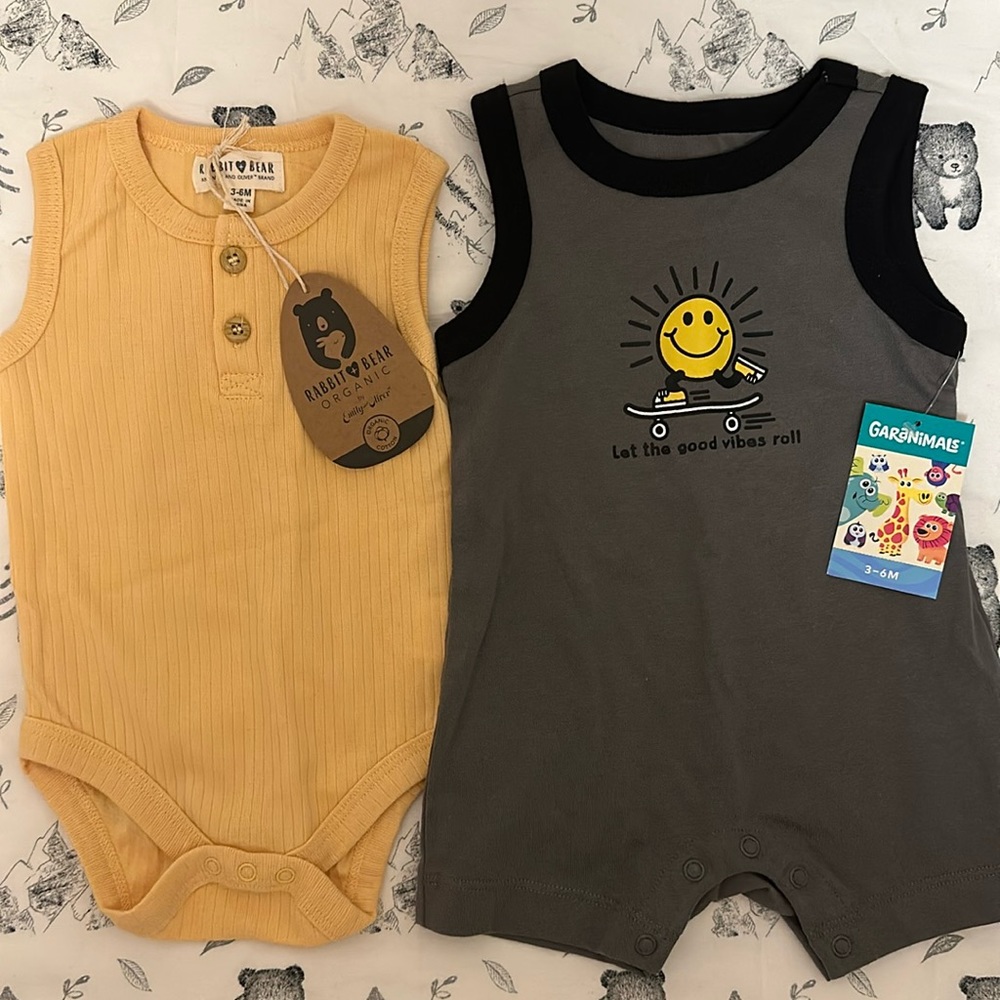 3-6 M bundle baby clothing